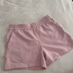 Lululemon pink softstreme high rise short